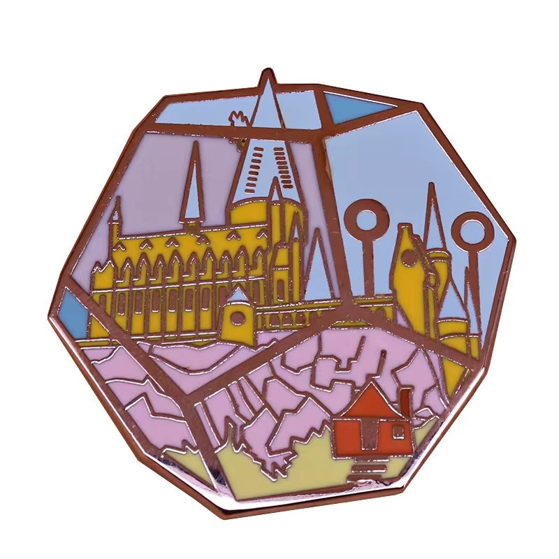 Harry Potter Protective Shield Charm Hard Enamel Pin 220-2